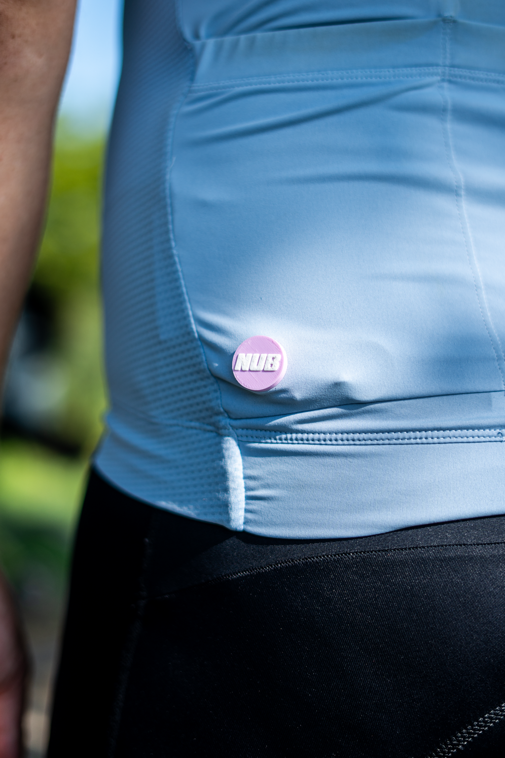 NUB - lilac / white