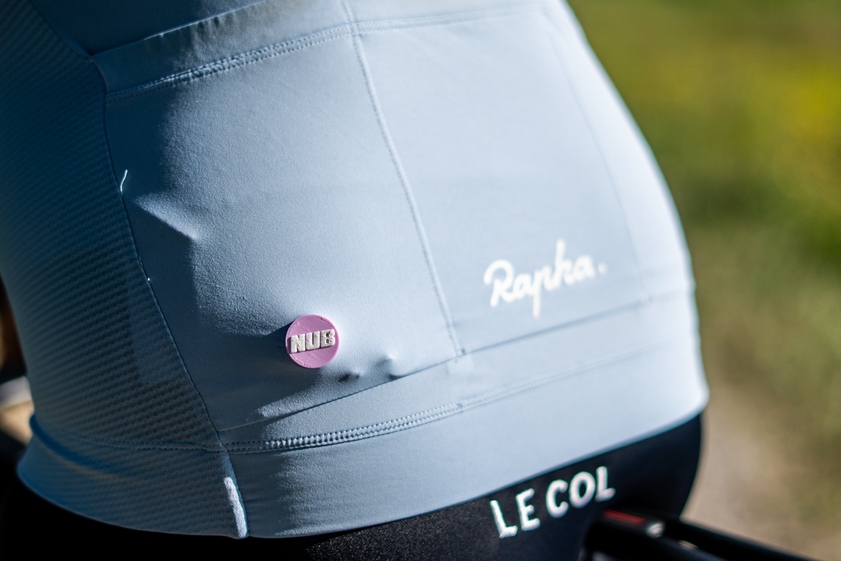 NUB - lilac / white