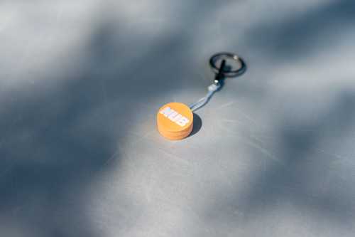 NUB - apricot / white